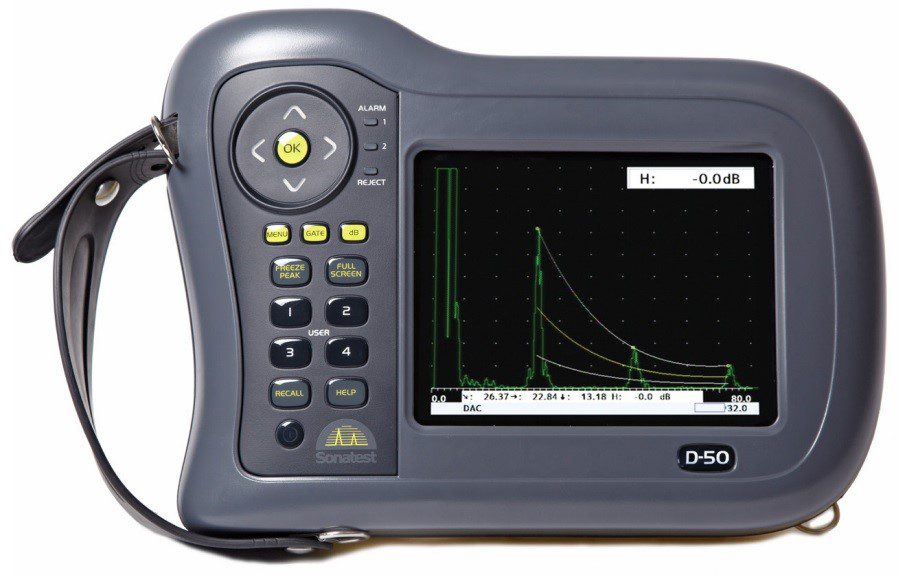 Sonatest Sitescan D-50 portable ultrasonic flaw detector